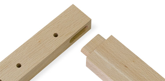 Ogrodje sedežne garniture iz masivnega lesa